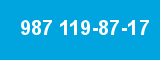 987 119-87-17